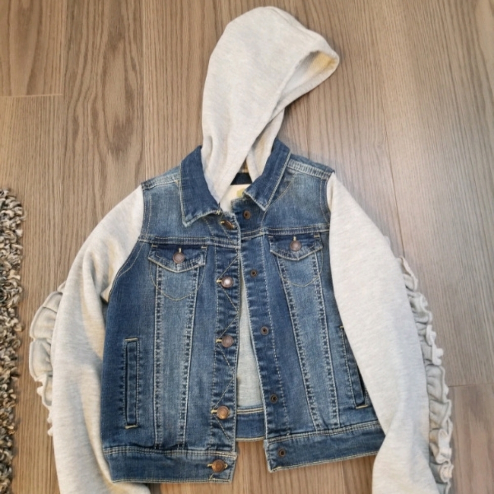 Nordstrom Tucker & Tate Denim Sweatshirt Jacket